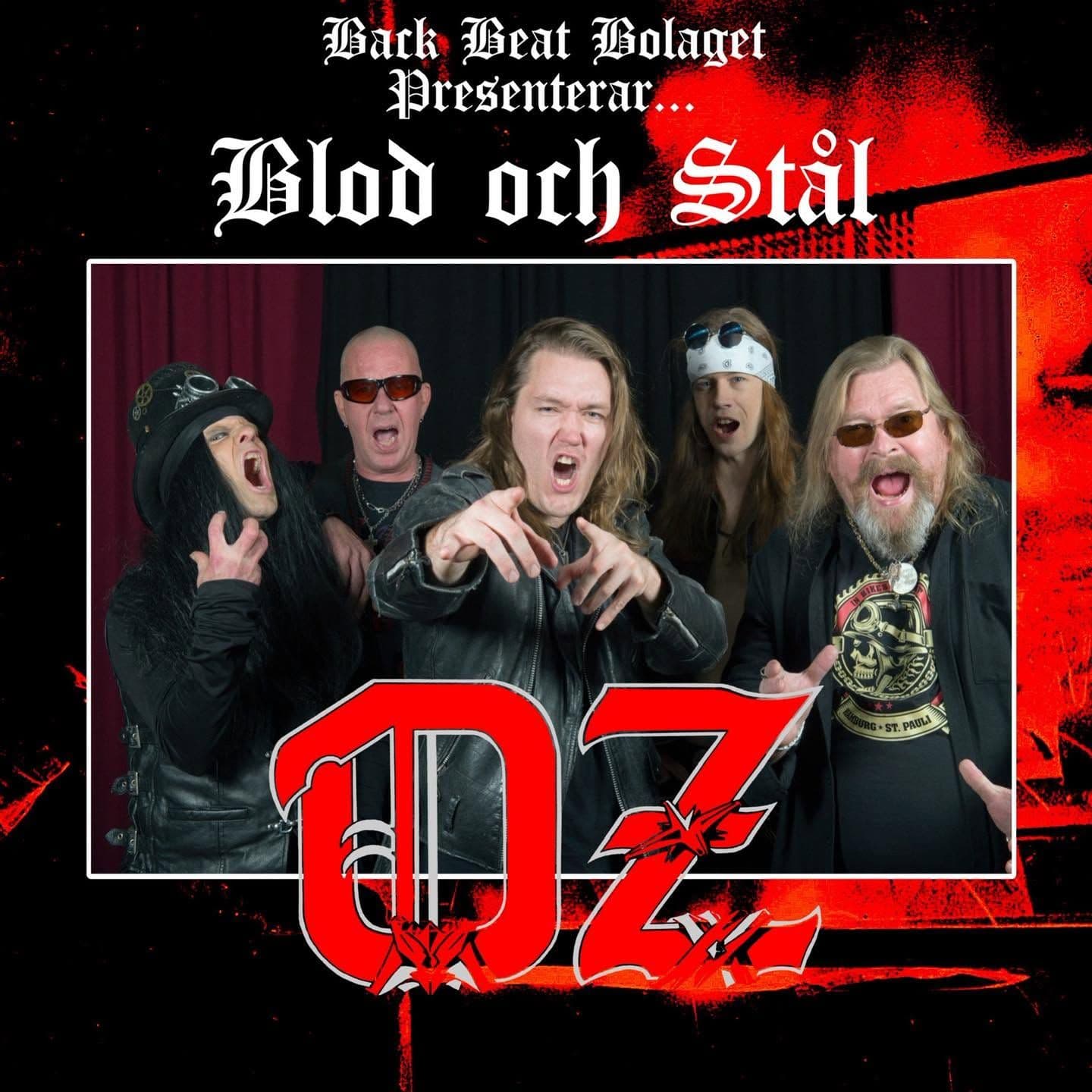 OZ on Stage in Sandviken, Sweden